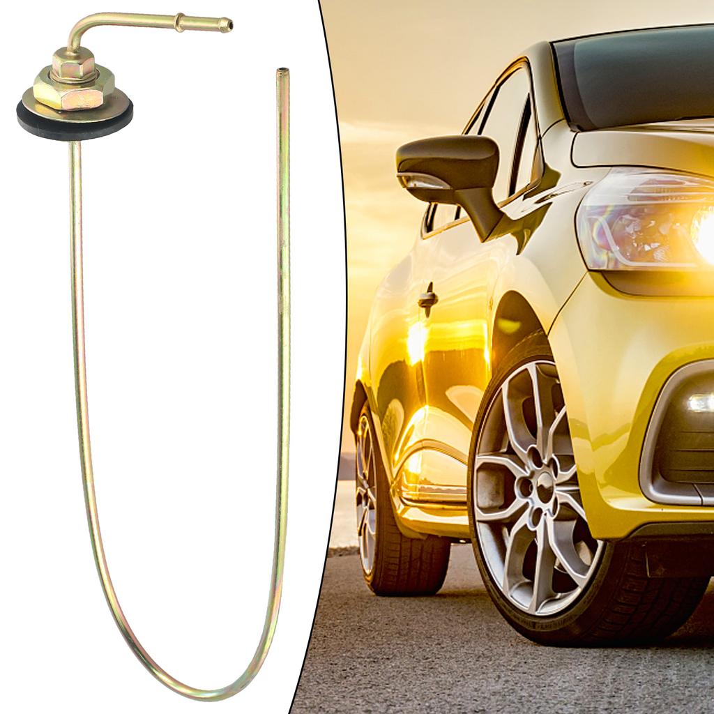 Tubo di supporto per serbatoio carburante per auto, 600 mm, in metallo e acciaio con gomma, ricambio per auto, OD5 mm, lunghezza 60 cm, accessori per Webasto