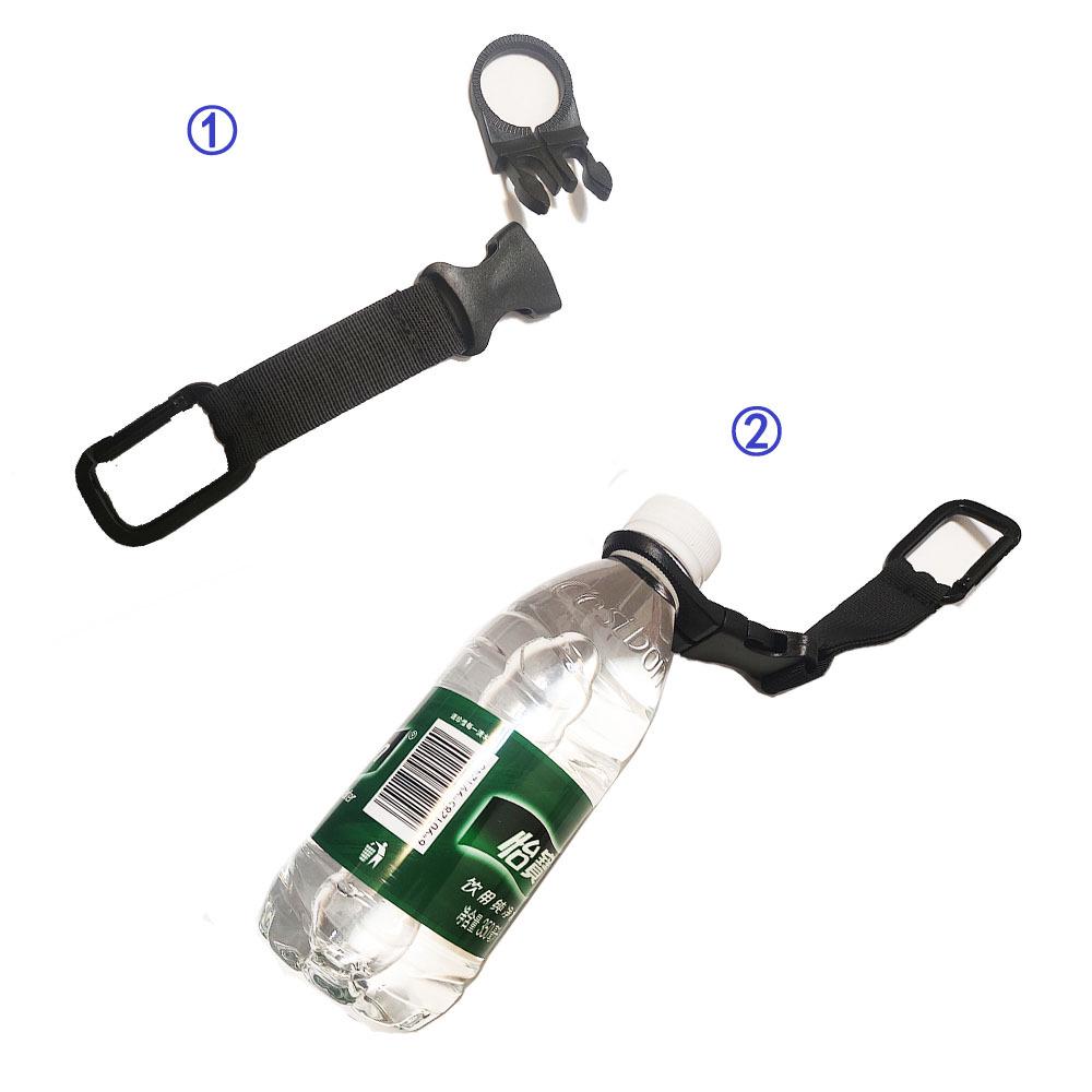 Travel Climbing Water Bottle Hanging Hook and Waist Belt Lanyard