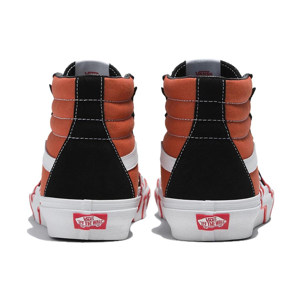 Vans Sk8-Hi Flame - Burnt Ochre Unisex Sneakers Red VN0005UJGWP