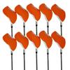 10Pcs Neoprene Golf Iron Head Covers Golf Wedge Covers Iron Putter Headcovers