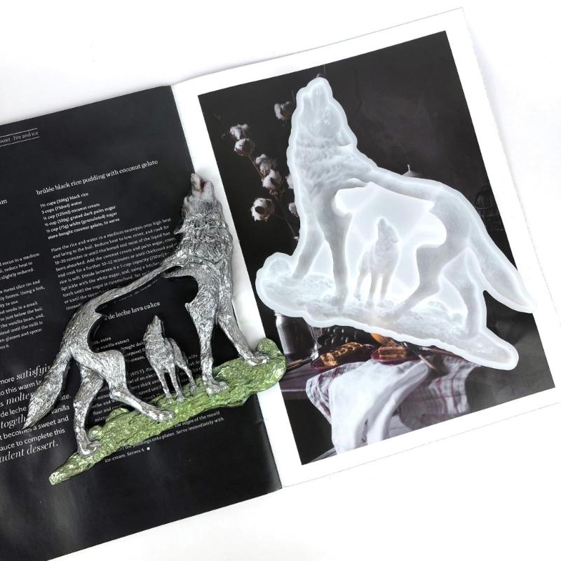 Silicone Mold Epoxy Casting for Wall Art Animal Hangings Decoration Ornament