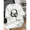 European sizes Round Neck Design T-Shirt, Suitable for Spring And Summer Boys Casual Short-Sleeved T-Shirt