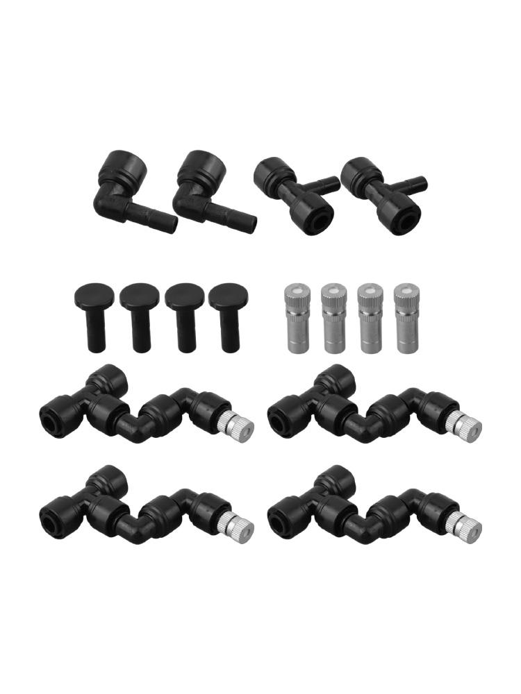 Reptile For Mister Nozzles for Misting System 360 Degree Rotation for Optimal Water Coverage in Terrariums and Gardens