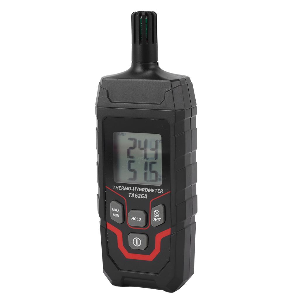 Digital Hygrometer Thermometer Dew Point Wet Bulb Ambient Temperature and Humidity Meter