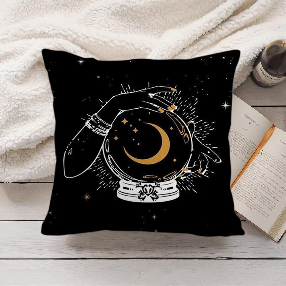 

Celestial Hands Art Print Cushion Cover Short Plush DoubleSided Printing Home Machine Washable in Warm Winter Pillow Cover 30x30cm