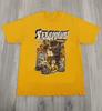 SÄTT DINA MÅL Band Gul Kortärmad T-shirt Full Storlek S-5XL Unisex T-shirt