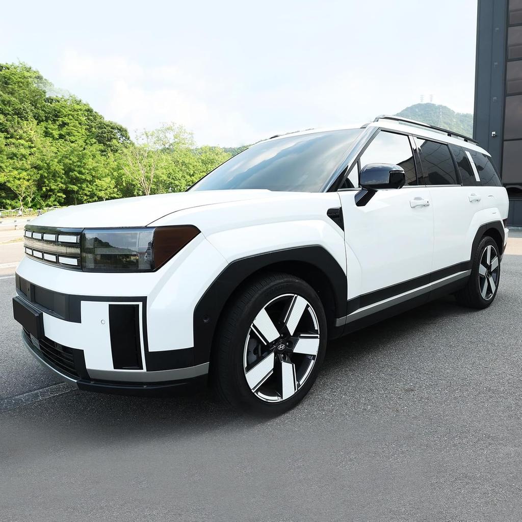 Rear View Mirror Cover Side Rear View Mirrors Cover Car Mirror Covering Cap Protective Caps Compatible with Hyundai Santa Fe 2024-2026