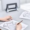 Universal Laptop Tablets Vertical Stand Holder With AntiSlip Silicone For Pad Desktop Organization And Better Cooling