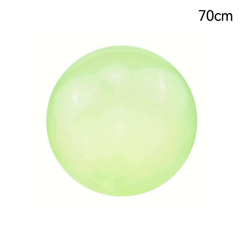 

Детский открытый мягкий воздушный наполненный водой прозрачный пузырьковый шар надувной шарик игрушка веселая игра для вечеринки отличные подарки для детей 70cm зелёный