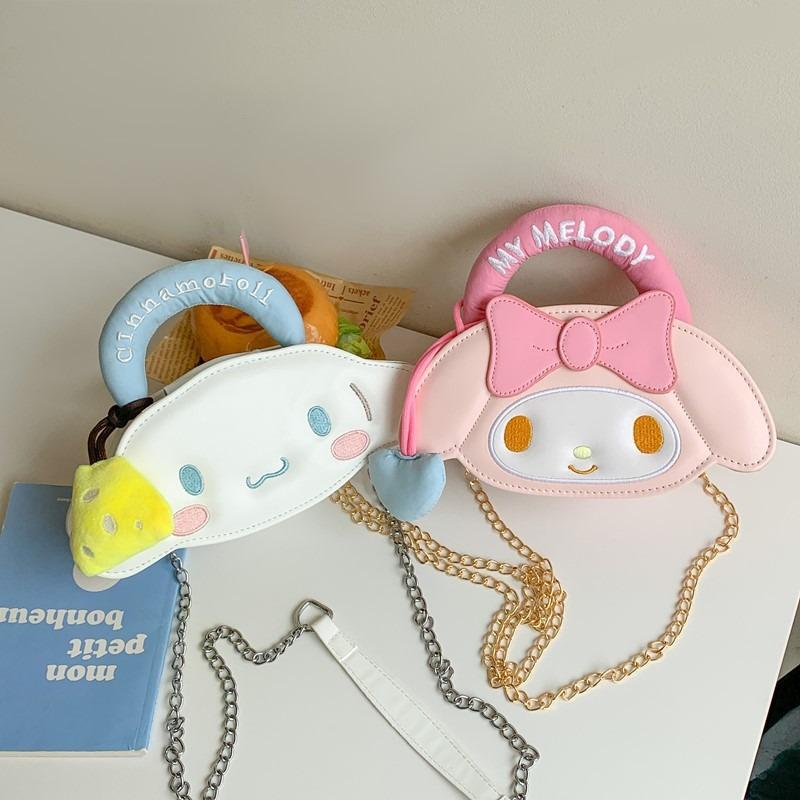 Cute Rabbit Mini Shoulder Messenger Bag Change Bag Cute Cartoon Girl Heart Cute Face Student Girlfriend Bag