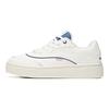 Anta Life Collection Slip Resistant Abrasion Resistant Low top Skateboard Shoes Women's White Blue 922038026-2
