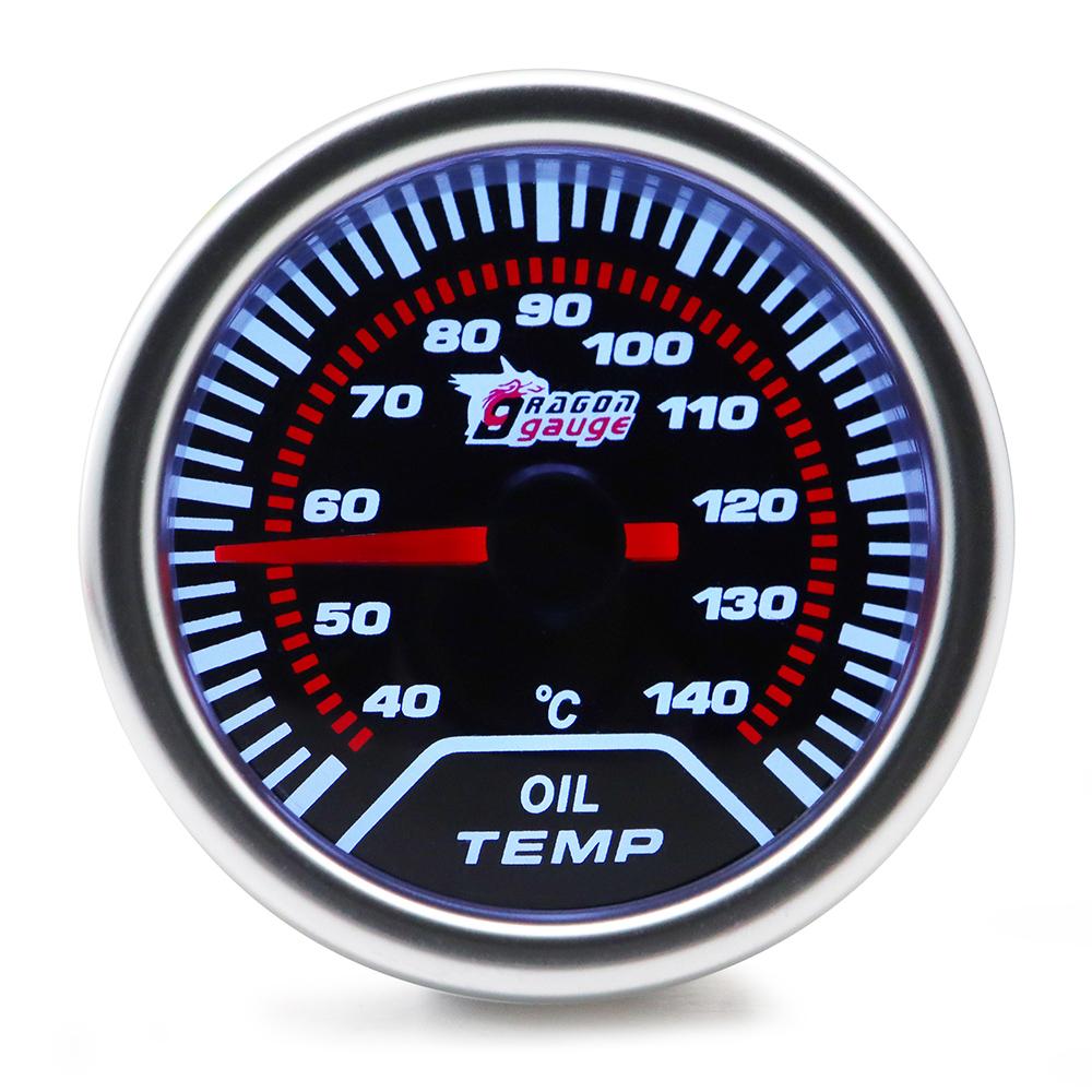 Boost/Vacuum/Water Temp/Oil Temp/Oil Press/Voltage/Tachometer/Air Fuel Ratio/EGT Gauge 52mm Analog Led White Case