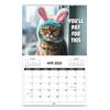 2025 Cat Planner Calendar Creative Angry Cat Calendar Decorative Art Calendar Creative Cat Calendar Art Calendar for Home
