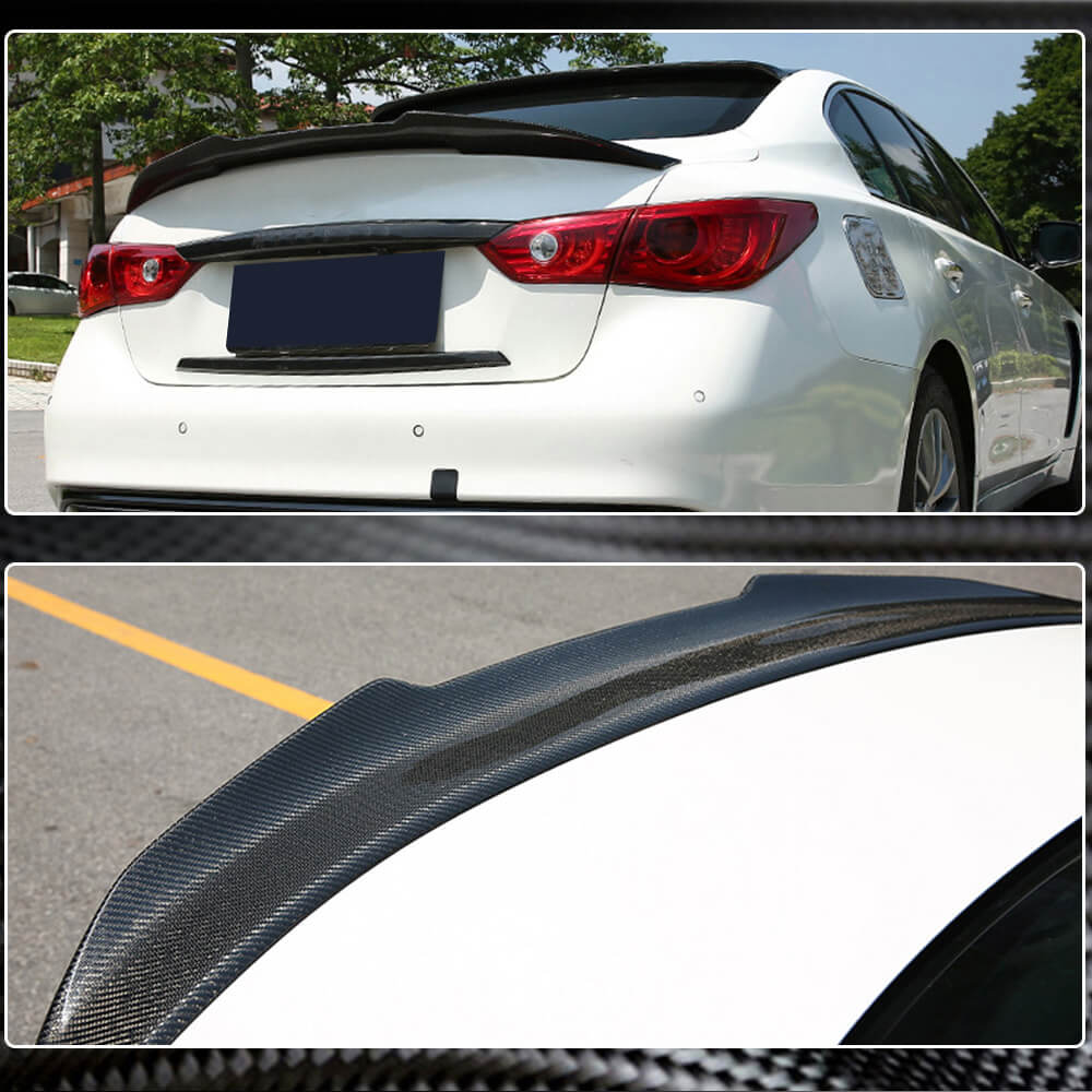 Spoiler V5 (for Q50, Carbon) for Infiniti Q50/Q60 2013-2024