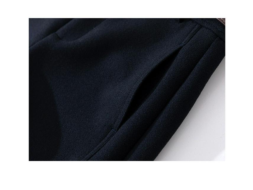 Women's High-Waist Wool Shorts - Autumn/Winter Casual Slimming Mid-Length Versatile Booty Shorts