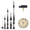DIY Sada mechanismu hodin s vysokým točivým momentem Dlouhá hřídel Křemenný mechanismus Pohyb hodin pro velké nástěnné hodiny
