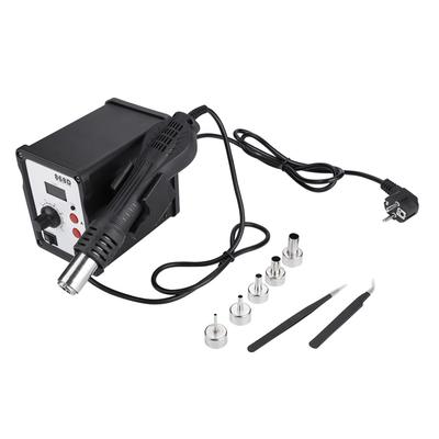 868D 700W Digital Display Hot Air Gun Heat Gun Rework Station with 5 Nozzles