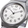 CASIO MQ-24S-8B analog watch urethane belt unisex clear gray