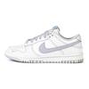 Nike Dunk Nan, Small Flower Slip Resistant Abrasion Resistant Low top Skateboard Shoes Women's White Purple HF0023-100(Team676-)