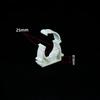 20/50Pcs Plastic PPR Clamp Holder For Water Pipe Tube Fittings With Cover Diameter 16mm 20mm 25mm 32mm 40mm