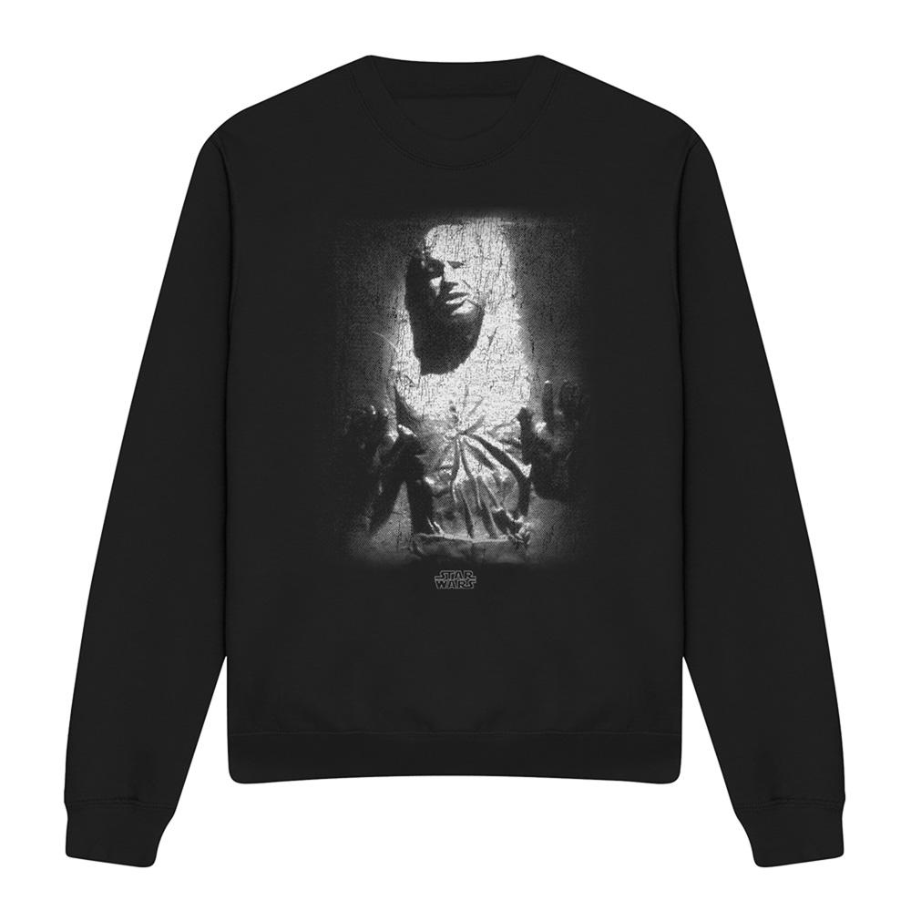 STAR WARS Unisex Adult Han Solo Carbonite Sweatshirt
