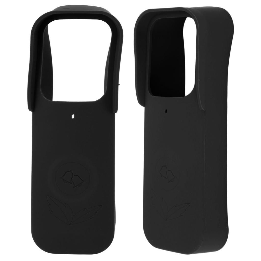 Doorbell Protective Cover Dustproof Protective Silicone Doorbell Cover Case for Blink A363 Black