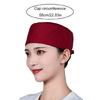 Chefs and Waitstaff Work Hat Classical Sushi Staff Cook Hat Easy To Clean and Breathable Flat Hat for Multiple Head Size