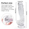 Realistic Dildos RUNYU Jelly Soft Dildo Sex Toys for Woman Strong Suction Cup Penis Dildosex Toy For Adults Sex Shop