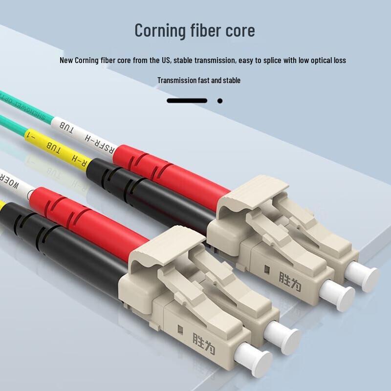 Shengwei Telecom Grade OM3 LC-LC Duplex Fiber Optic Patch Cord