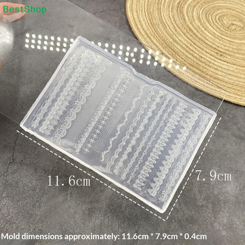 3D Silicone Nail Art Mold Cartoon Lace Rabbit Cute Small Flower Nail Art DIY Decoration Mold