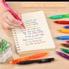 USUAL12 Color 0.5mm Erasable Gel Pens,Make Mistakes Disappear Colored Pens,Fine Point Retractable Erasable Gel Pens for
