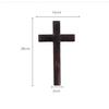 Crosses Wall Decor Black Color Wooden Wall Hanging Crosses Sign for Home Weddings Party Spa