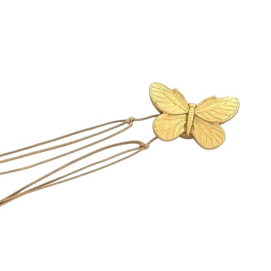 2PCS Magnetic Curtain Tiebacks, Butterfly Shape Metal Curtain Ties, Anti-Oxidation Easy Disassembly Curtain Holdback for Home Decor
