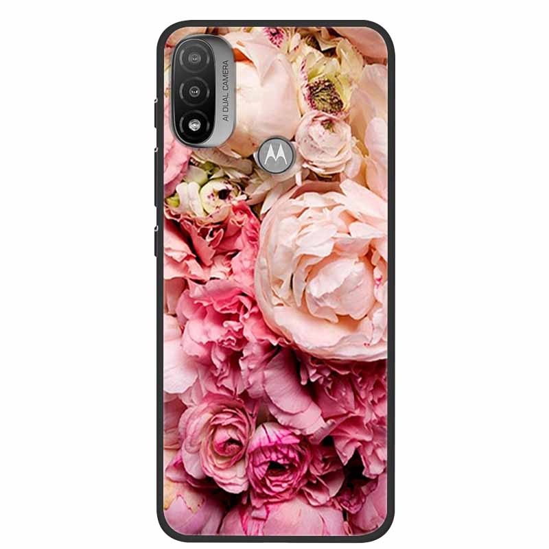 For Moto E20 Case Shockproof Soft Silicone Back Cover For Motorola Moto E20 6.5" Phone Cases For Moto E 20 XT2155 Coque Fundas