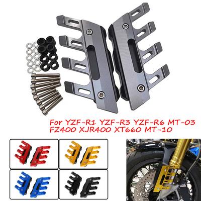 Przedni błotnik motocykla osłona zabezpieczająca błotnik suwaki dla Yamaha YZF-R1 YZF-R3 YZF-R6 MT-03 FZ400 XJR400 XT660 MT-10