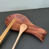 Compact Wooden Spoon Holder Minimalist Spatula Tray Creative Tableware Holder for Modern and Traditional Kitchens