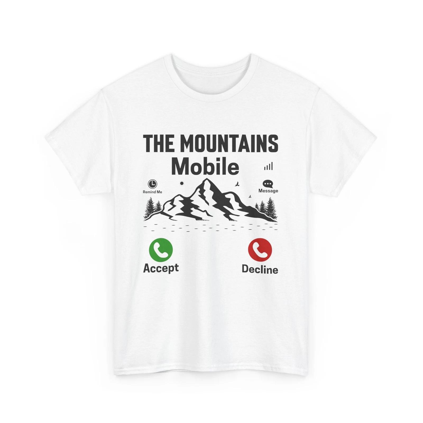Wild & Free T-Shirt | Mountain Nature Tee | Outdoor Hiking Shirt S