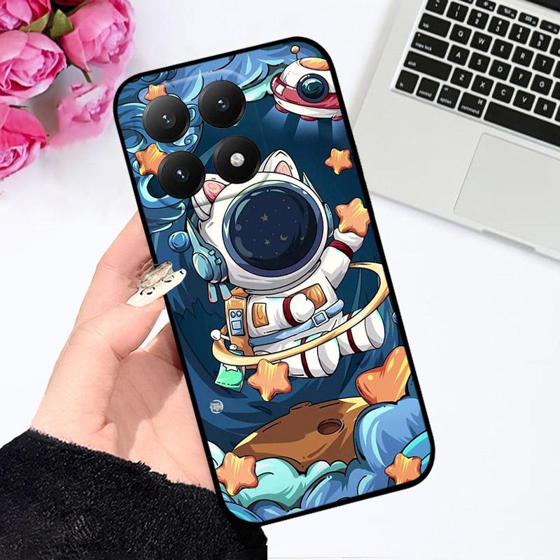 For Xiaomi 15T Case Fashion Oil Painting Phone Cover For Xiaomi 15T Cases 15 T Soft TPU Silicone Full Protective Shockproof Capa