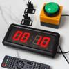 1,5-Zoll 4-stellige LED-Timer-Stoppuhr mit Knopf, tragbar für Wettkampf, Gaming, Fitness, digitale Countdown-Uhr, klares Display