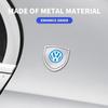 1PCS 3D Metal Car Emblem Rear Trunk Side Window Body Sticker For Volkswagen VW Golf 4 7 MK3 4 7 Touran Polo Passat Accessories