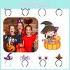 Crazy Party Halloween Headband Ghost Party Decoration Pumpkin Head Clip Halloween Decorations