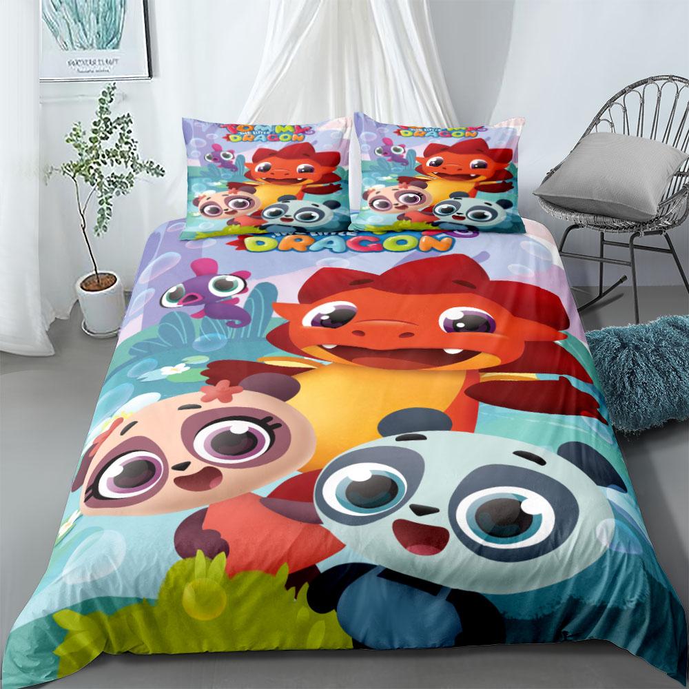 Duvet Cover Set EU Single Double King US Twin Full Queen Size  Bedclothes