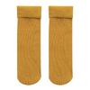 Unisex Warm Faux Cashmere Mid-Calf Socks - Velvet Thickened, Vertical Stripe, Solid Color for Autumn/Winter