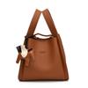 Retro portable bucket bag women's new large-capacity women's messenger bag fashionable versatile high-end shoulder bag trendy