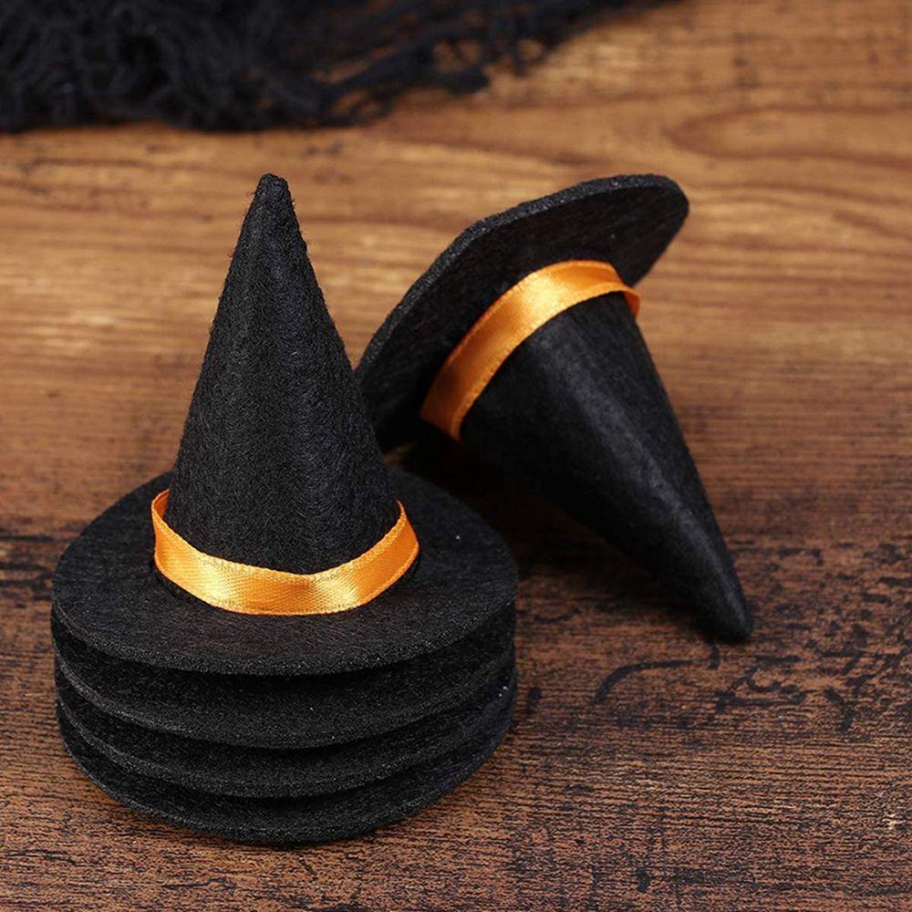 Wine Bottle Decor for Halloween Halloween Hat Witch Hats Halloween Decoration Costume Props