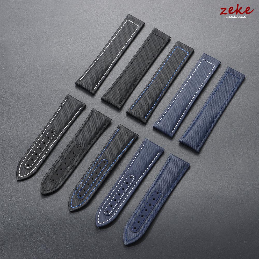 20mm 22mm Universal Nylon Watchband Waterproof Sailcloth Watch Strap for Omega Sports Wrist Bands Belt for Men Women Accessories