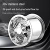 Jinglian Stainless Steel Axial Flow Exhaust Fan CN plug (adapter included)