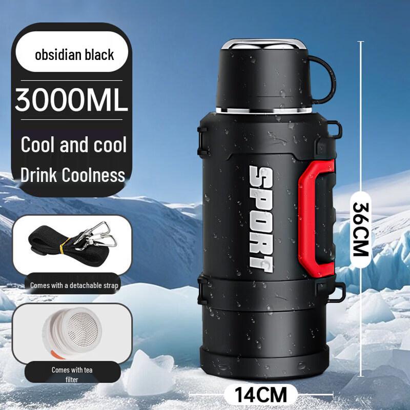 Youluo 2026 Men s Large Capacity Insulated Sports Water Bottle