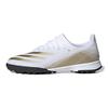New X GHOSTED .3 Tf Slip Resistant Low Top Kids' Soccer Shoes White Brown Black Kids' EG8214
