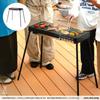 DOD Nobiru BBQ Grill Large Compact Storage 2WAY Family Camp 20kg Capacity Q4-223-BK